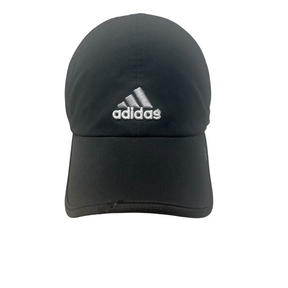 Adidas Adizero Baseball Hat Mens One Size Black White Logo Embroidered - Picture 7 of 14